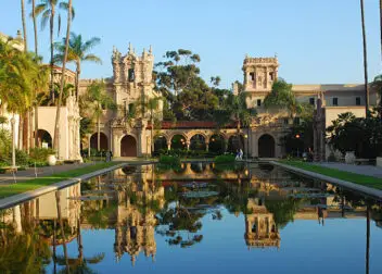 Balboa Park in reflection, San Diego Best