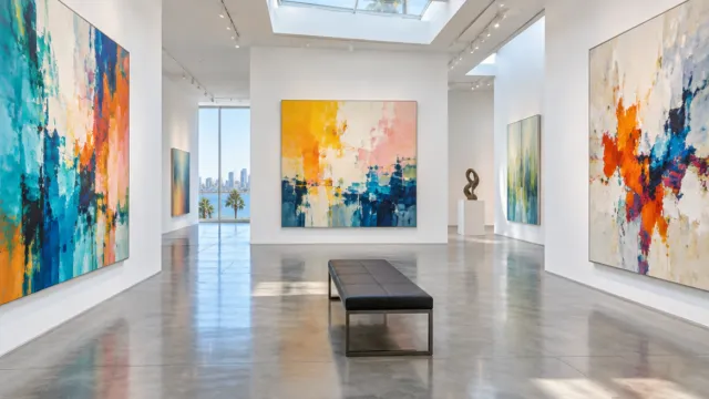 Contemporary art gallery in San Diego