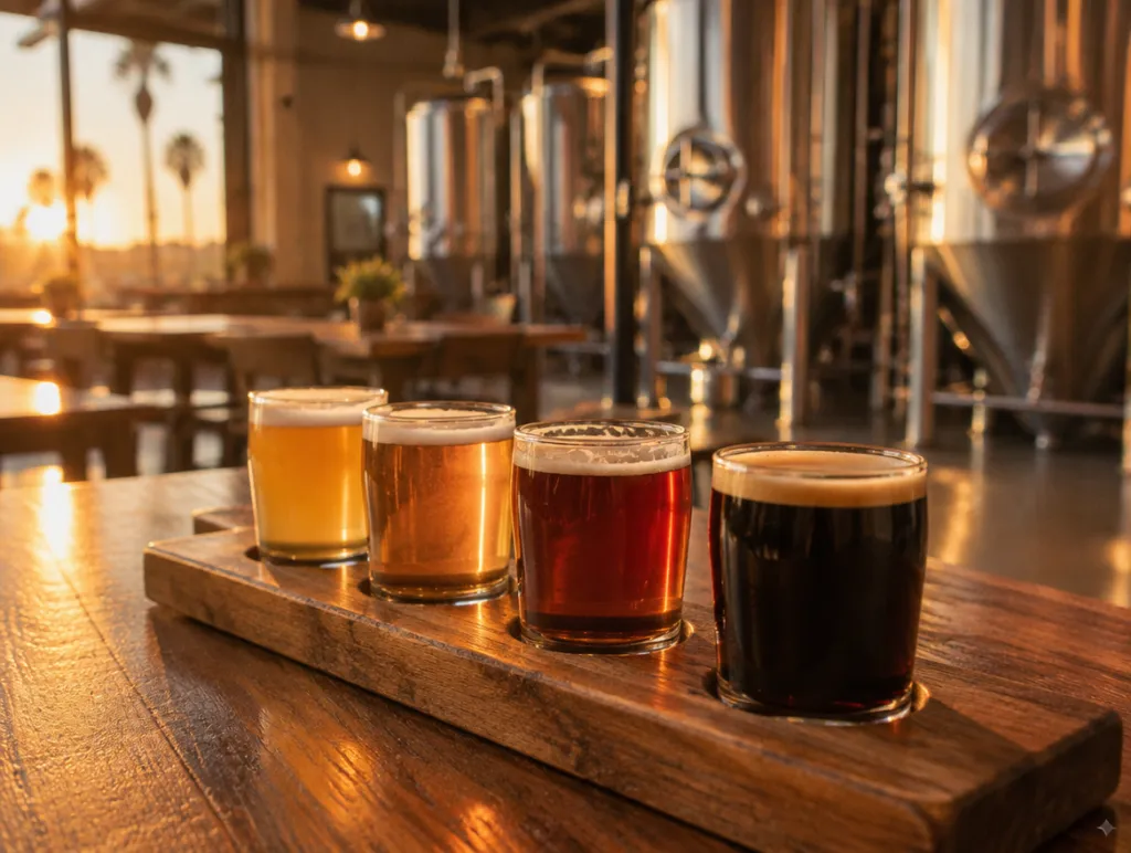 Brewery taproom in San Diego