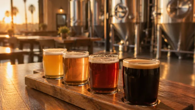 Brewery taproom in San Diego