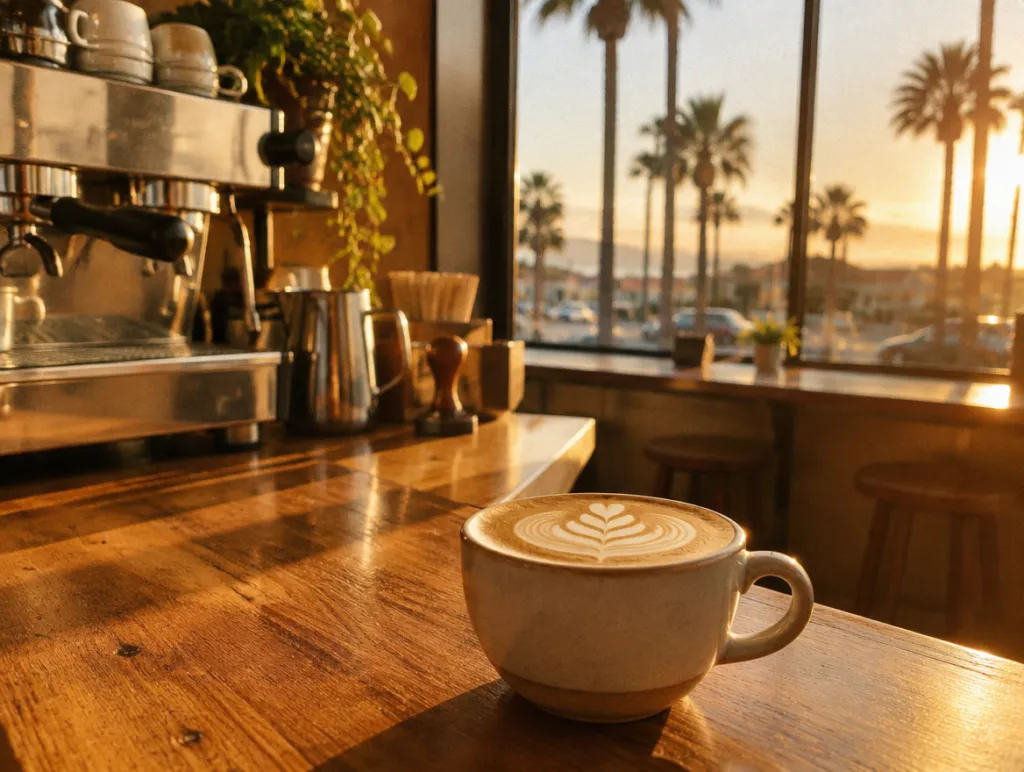 Coffee shop in San Diego