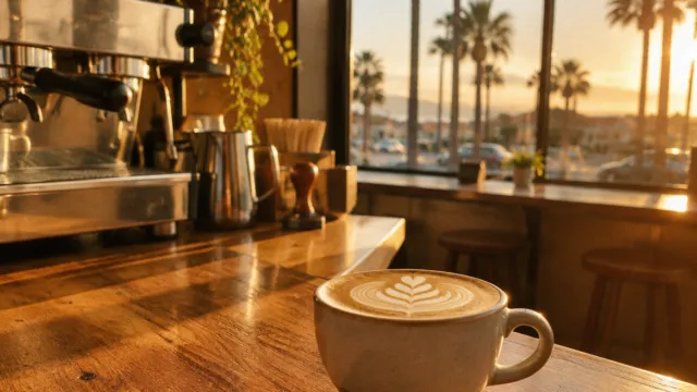 Coffee shop in San Diego