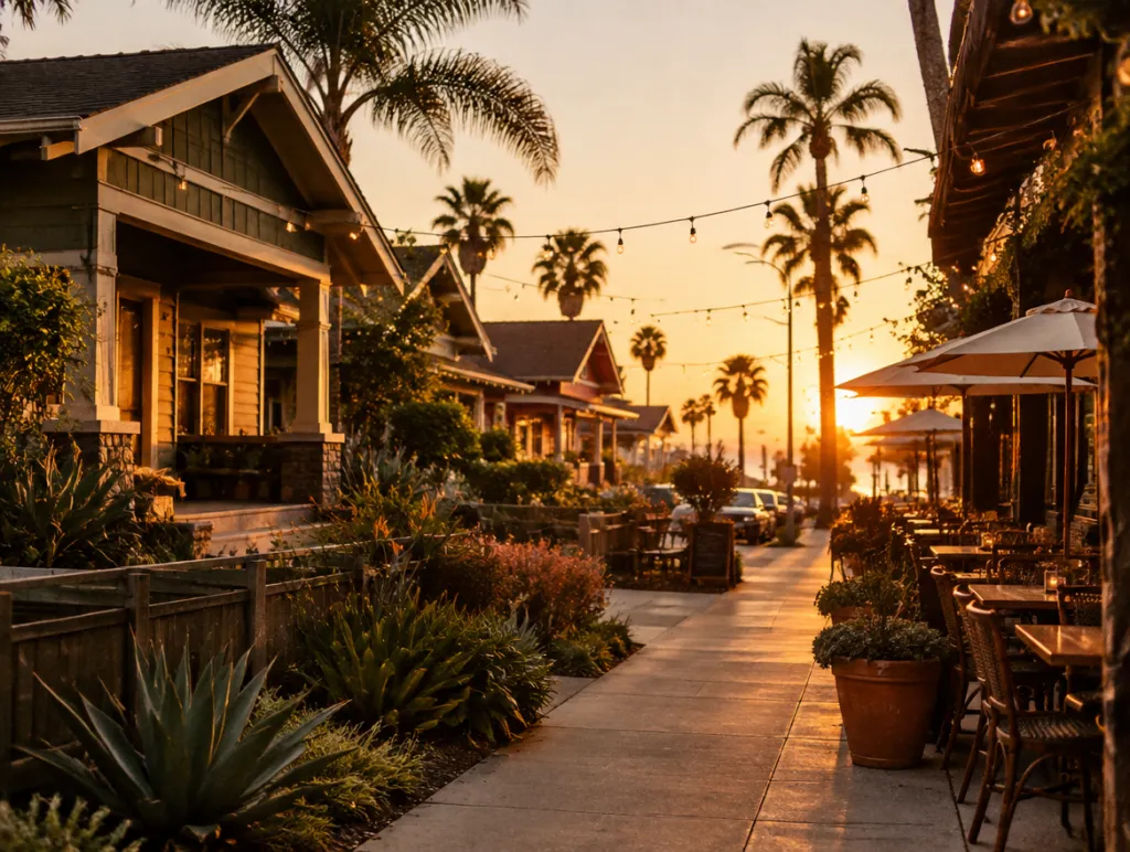 San Diego neighborhood street