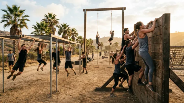 Obstacle race training in San Diego